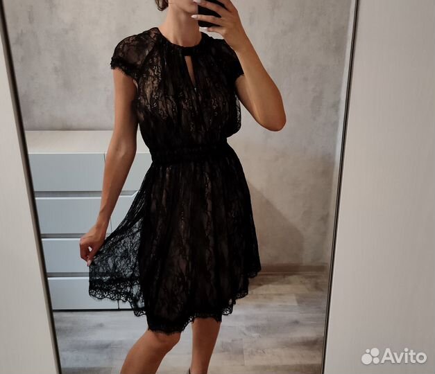 Платье ажурное
