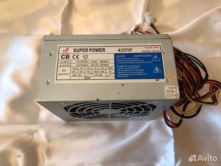 Блоки питания для компьютера 4 штуки