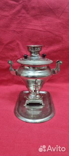 Самовар сувенирный с подносом 