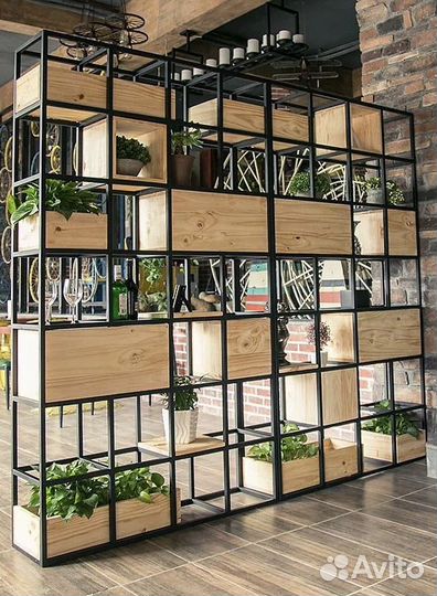 Стеллаж лофт