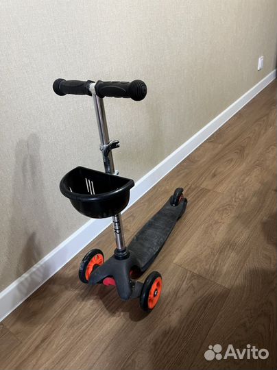 Самокат детский трехколесный scooter