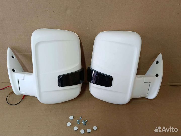 Зеркала на Газель бизнес (белые)