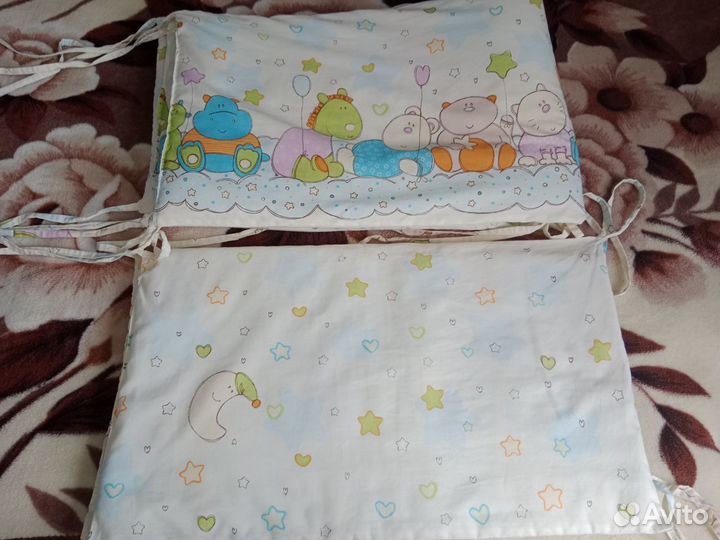 Бортики в детскую кроватку