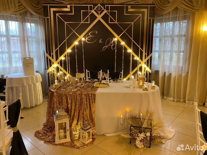 Свадебный декор, оформление свадеб