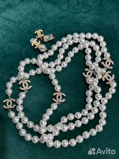 Бусы Серьги Chanel