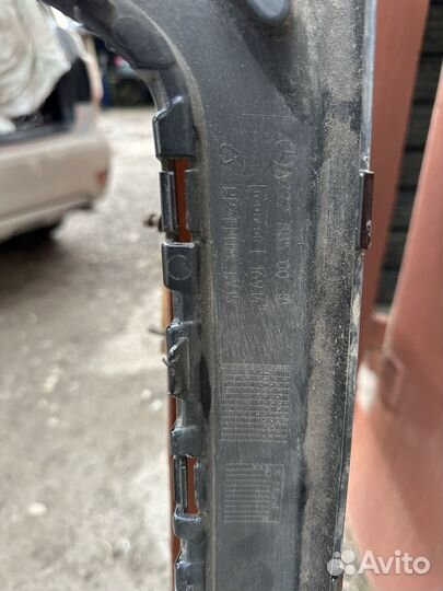 Накладка заднего бампера w222 AMG пакет