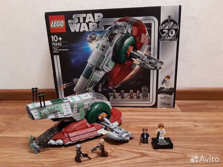 Lego Star Wars 75243 Slave 1: выпуск к 20-летнему