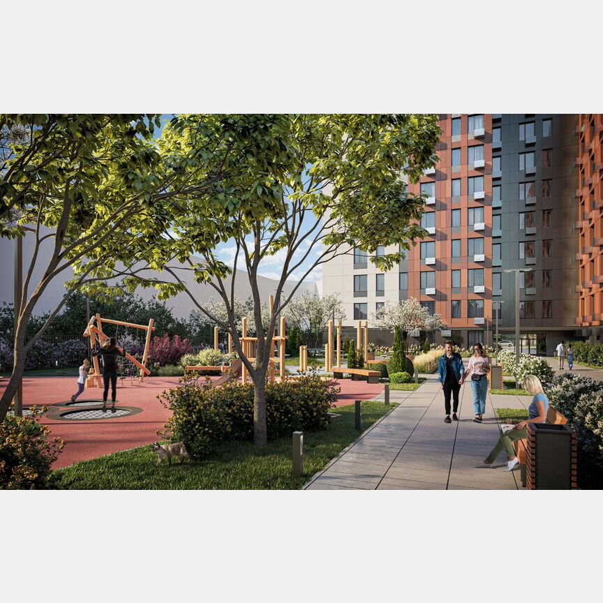 1-к. апартаменты, 42 м², 7/9 эт.