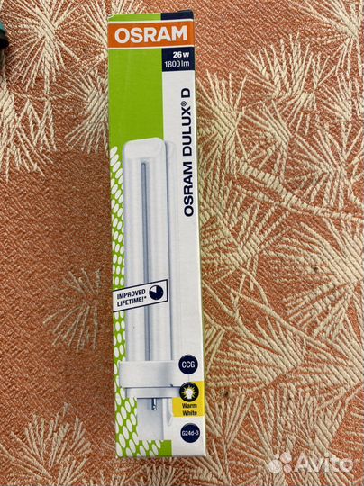 Лампа люминесцентная osram Dulux D