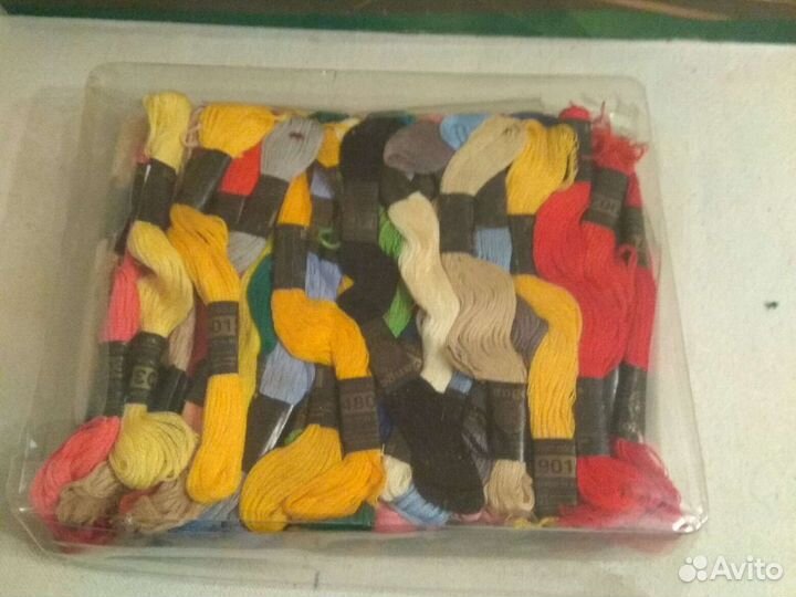 Нитки, мулине, пряжа