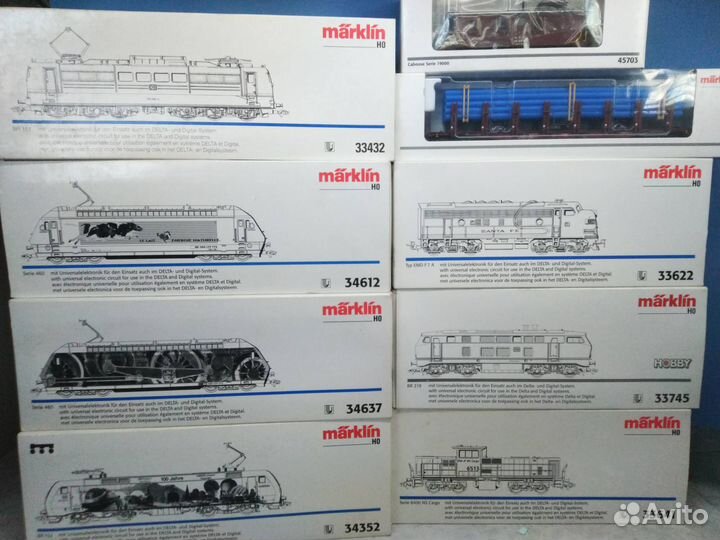 Железная дорога 1/87 HO marklin