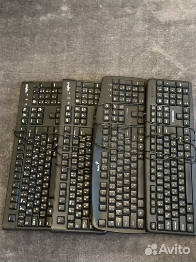 Клавиатура 4 шт +2 мышки