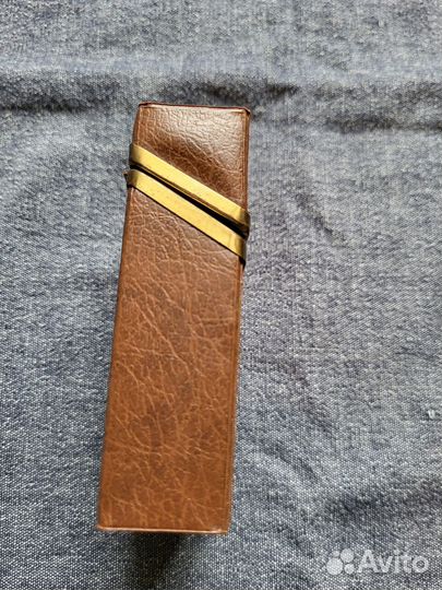 Футляр для карт-кожа с металлом