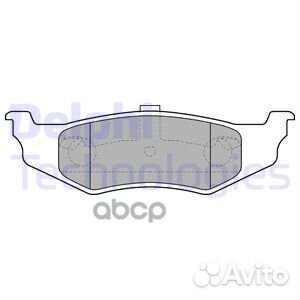 LP1515 Колодки тормозные chrysler 300M 98-04/PT