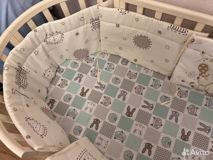 Бортики для кровати