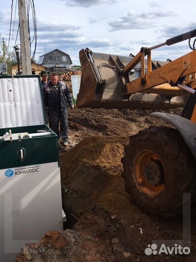 Установка автономных канализаций, септики