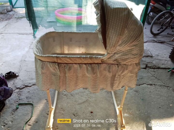 Детская кроватка люлька