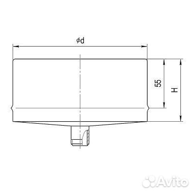 Конденсатоотвод ferrum для сэндвича (430/0,5 мм) Ф