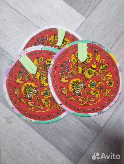 Прихватки текстильные