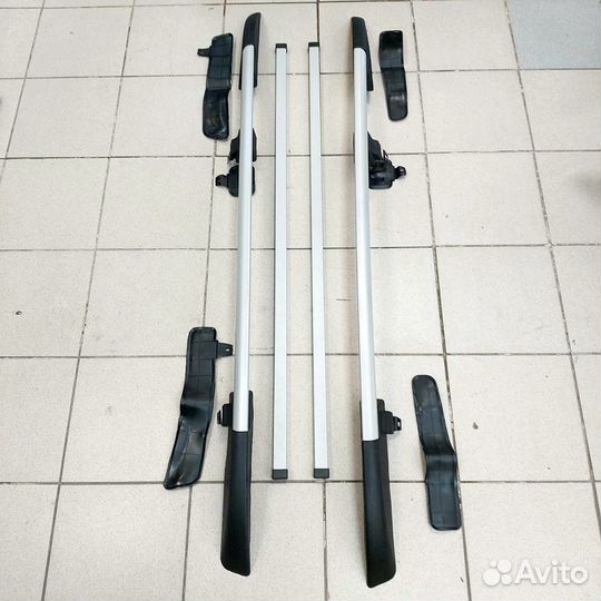 Рейлинги Нива Шевроле, Трэвел с багажником серебро