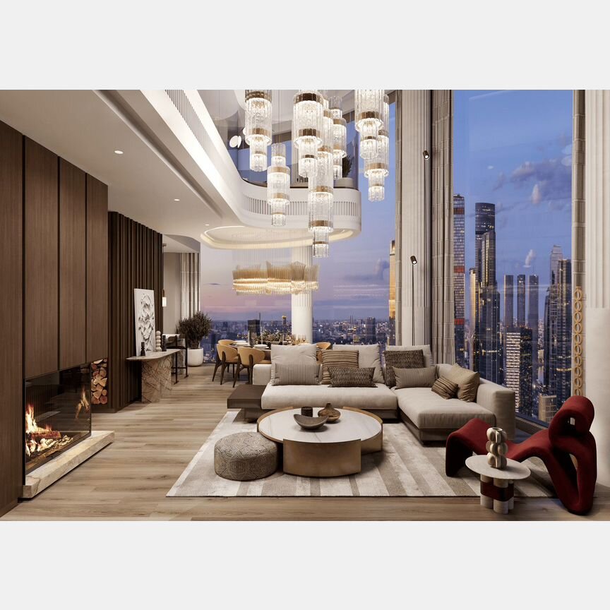 2-к. квартира, 78,7 м², 15/46 эт.