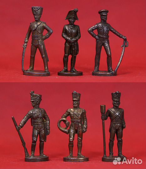 Металл: Прусские солдаты 1978 г. Киндер. (2)