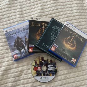 Продаю на Игры Ps5 Elden Ring, gta 5, GoW Ragnarok