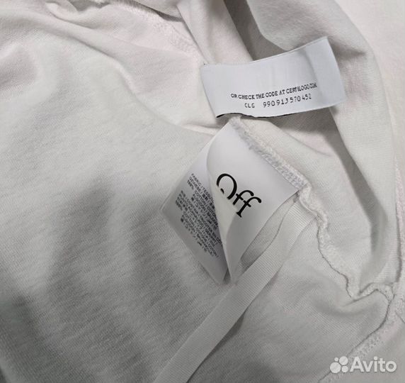 Off-white худи оригинал