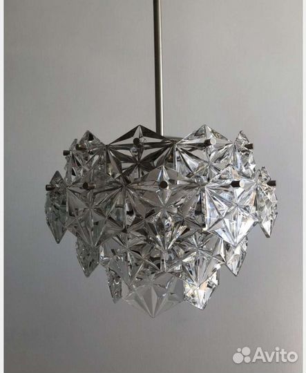 Подвески хрустальные для советской люстры СССР