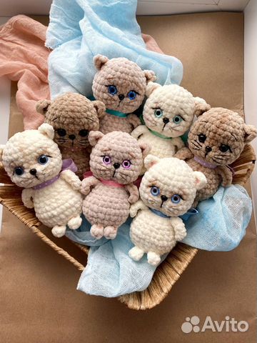 Котенок ручной работы