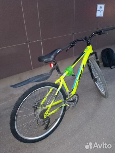 Велосипед скоростной бу foxx лаймовый цвет