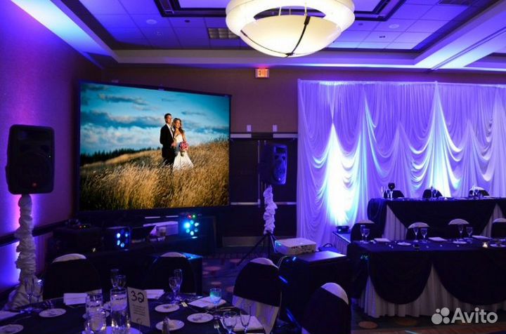 Аренда музыкальная аппаратура Колонки проектор