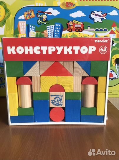 Конструктор деревянный Томик