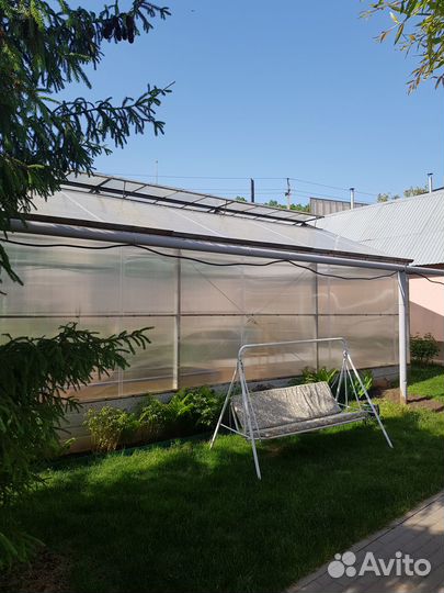 Металлическая теплица 6х6,5 м