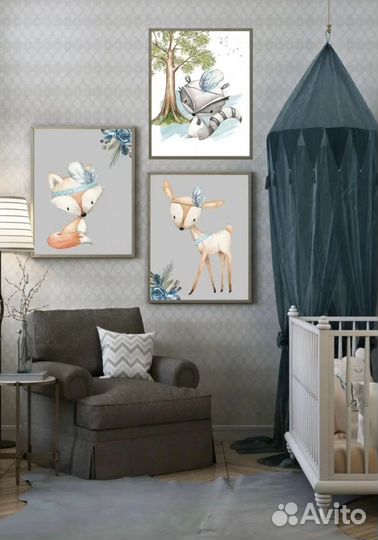 Картины для детской комнаты