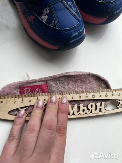 Ботинки на девочку