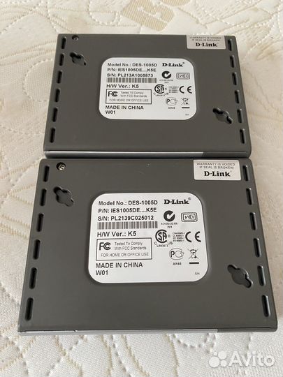 Коммутатор D-Link DES-1005D