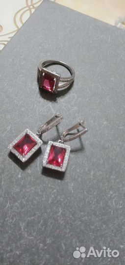 Серебряные серьги