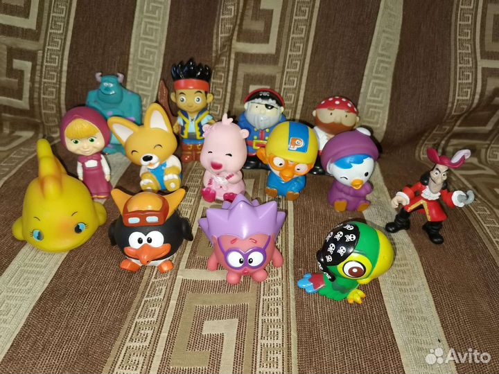 Игрушки для ванной, герои мульт. История игрушек