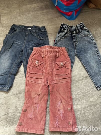 Одежда на девочку 80 86 пакетом