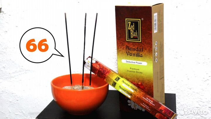 Благовония Сандал и Ваниль палочки с доставкой
