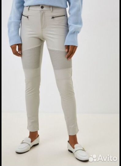 Кожаные легинсы 48-50 термо