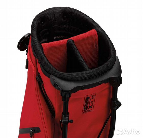 Сумка для гольфа TaylorMade Flextech Carry, красна