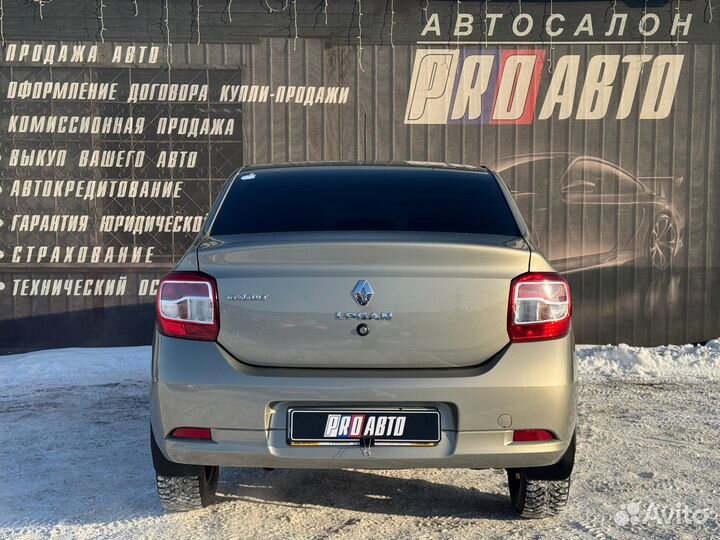 Renault Logan 1.6 МТ, 2016, 75 000 км