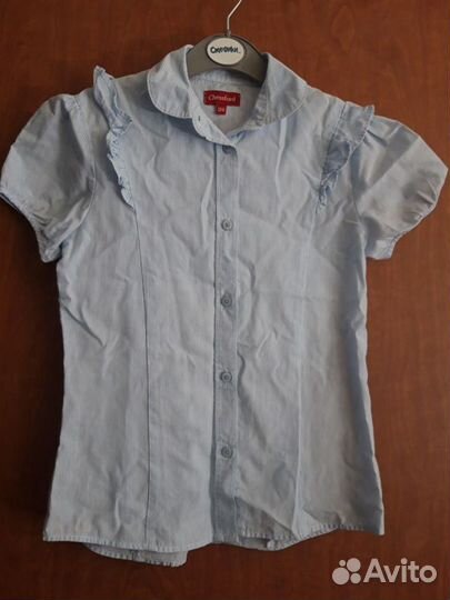 Блузки+жилет+юбка 134