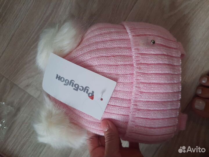 Шапка +снуд