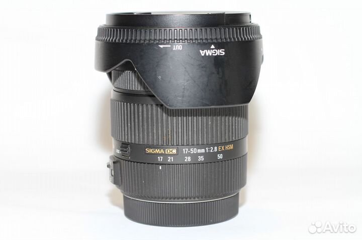 Sigma 17-50 2,8 (Canon) со стабом