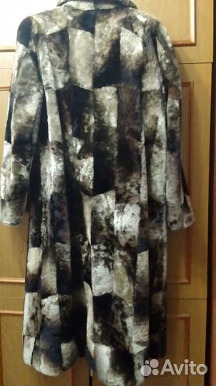 Шуба натуральная мутон