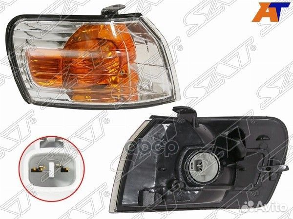 Габарит toyota corolla 95-97 RH хрусталь ST-212