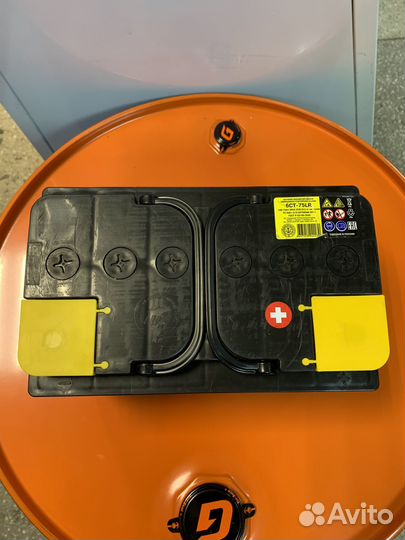 Аккумулятор 75 A/h Tyumen обратная полярность